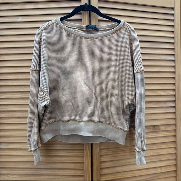 Urban Outfitters Tan Thermal size XS - Picture 1 of 6